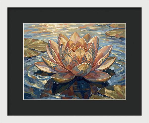 Tranquil Lotus Bloom