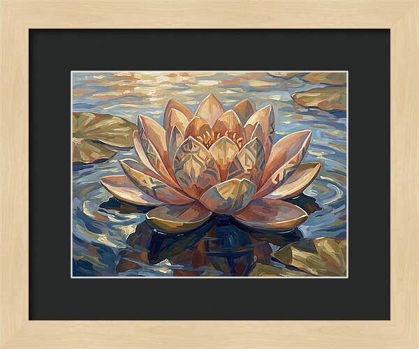Tranquil Lotus Bloom
