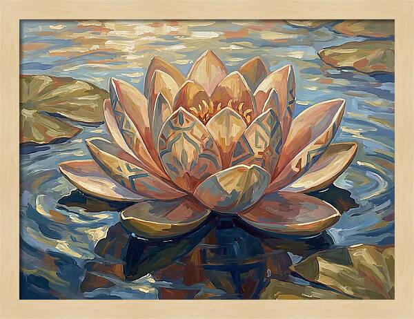 Tranquil Lotus Bloom