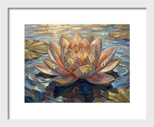 Tranquil Lotus Bloom