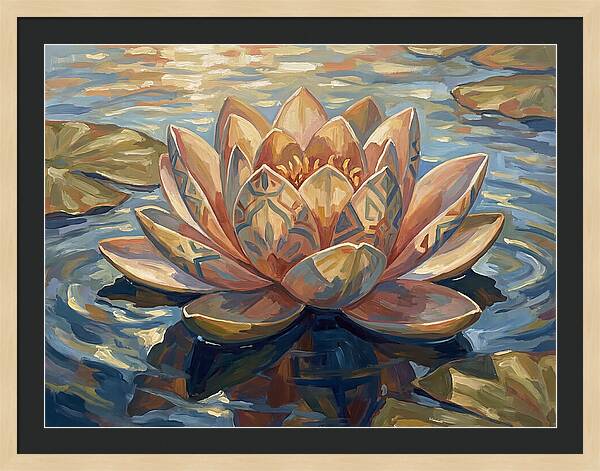 Tranquil Lotus Bloom