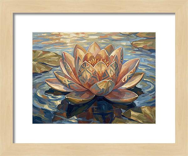 Tranquil Lotus Bloom