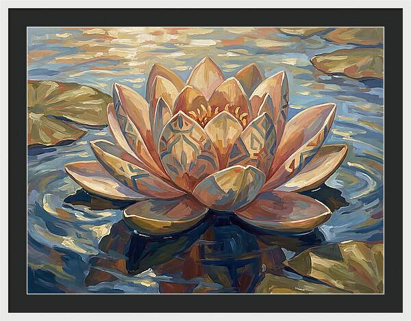 Tranquil Lotus Bloom