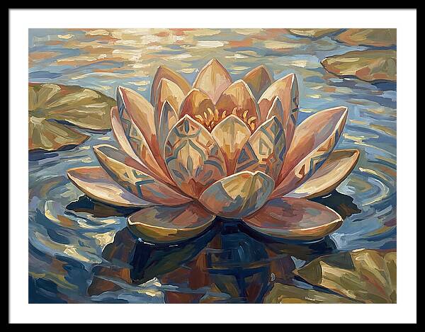 Tranquil Lotus Bloom