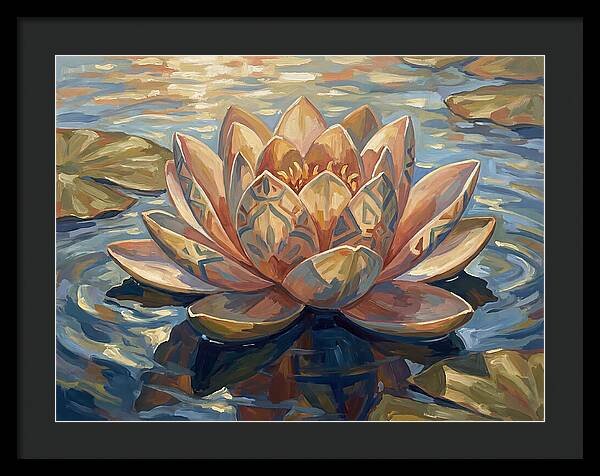 Tranquil Lotus Bloom