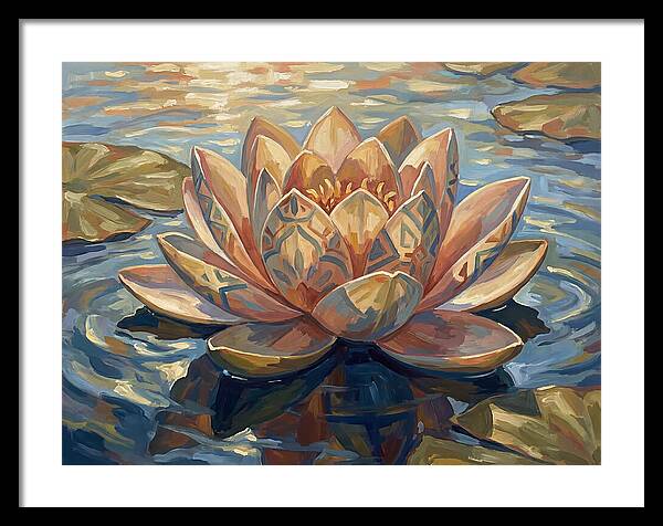 Tranquil Lotus Bloom