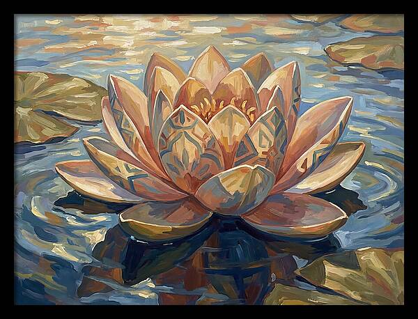 Tranquil Lotus Bloom