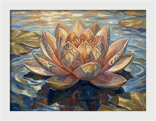 Tranquil Lotus Bloom