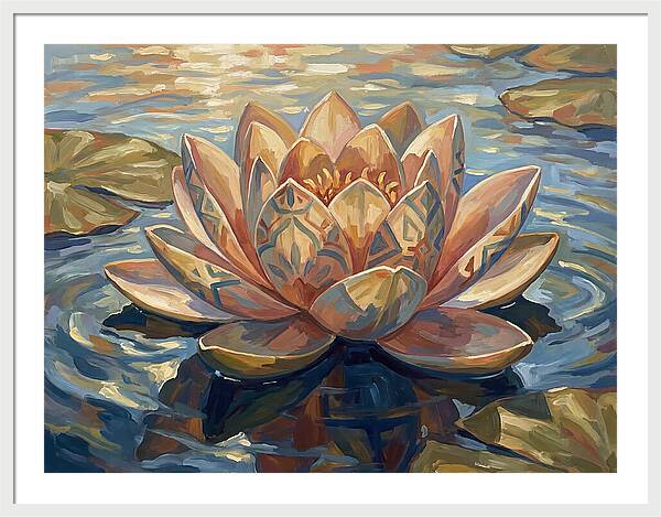 Tranquil Lotus Bloom