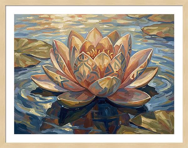 Tranquil Lotus Bloom
