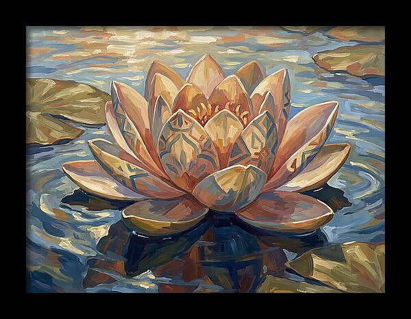 Tranquil Lotus Bloom