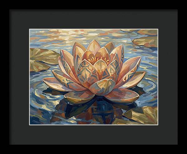 Tranquil Lotus Bloom