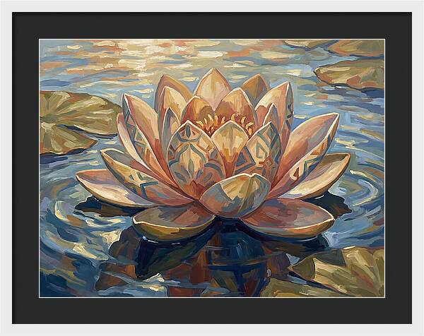 Tranquil Lotus Bloom