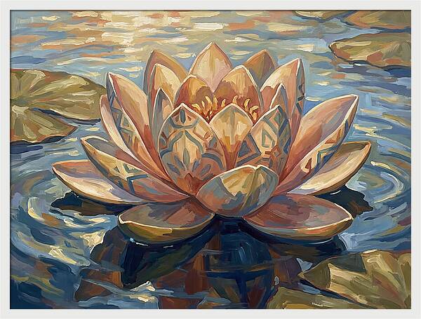 Tranquil Lotus Bloom