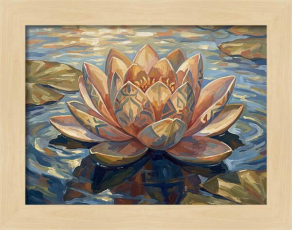 Tranquil Lotus Bloom