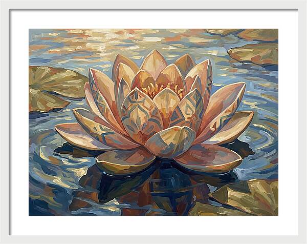 Tranquil Lotus Bloom