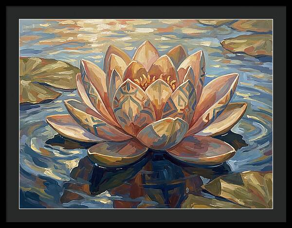 Tranquil Lotus Bloom
