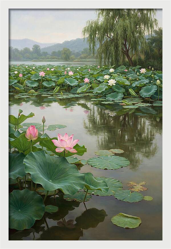 Tranquil Lotus Blossom