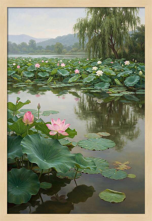 Tranquil Lotus Blossom
