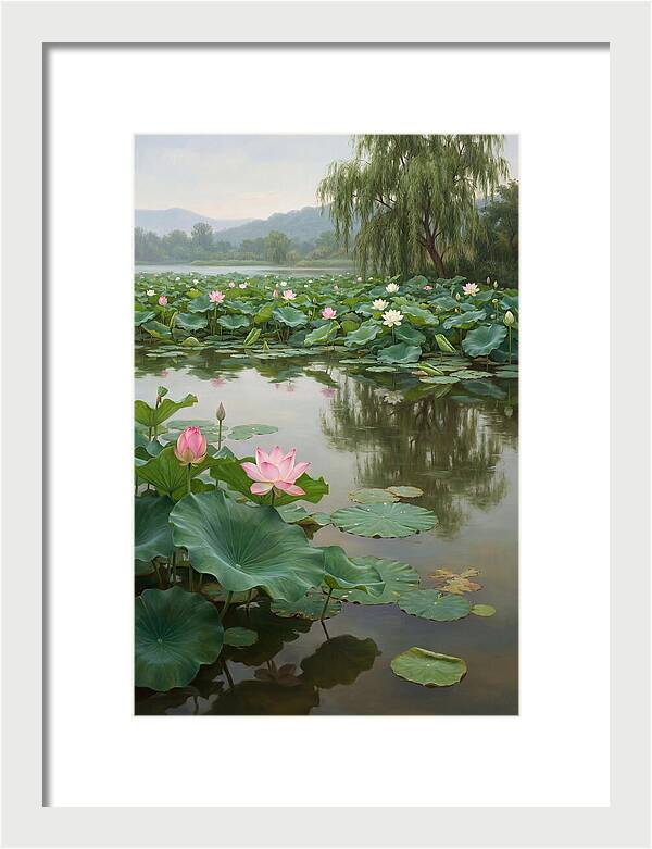 Tranquil Lotus Blossom