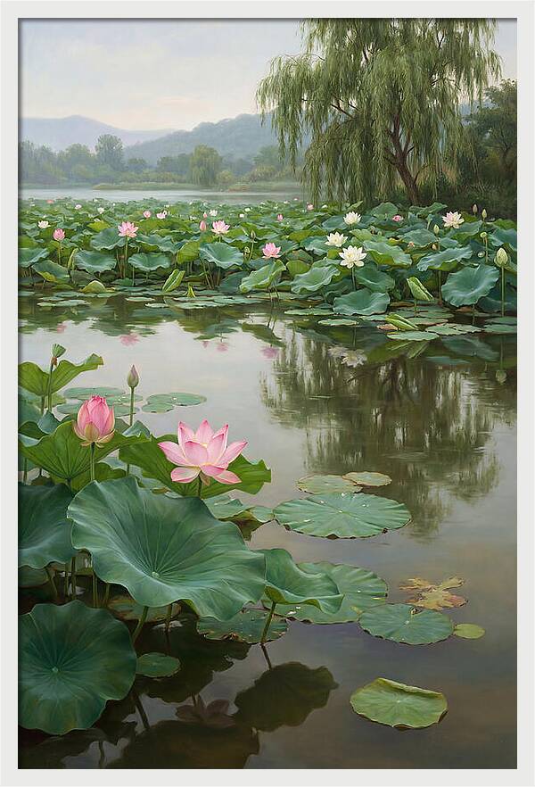 Tranquil Lotus Blossom