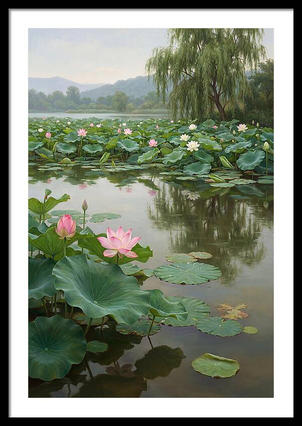 Tranquil Lotus Blossom