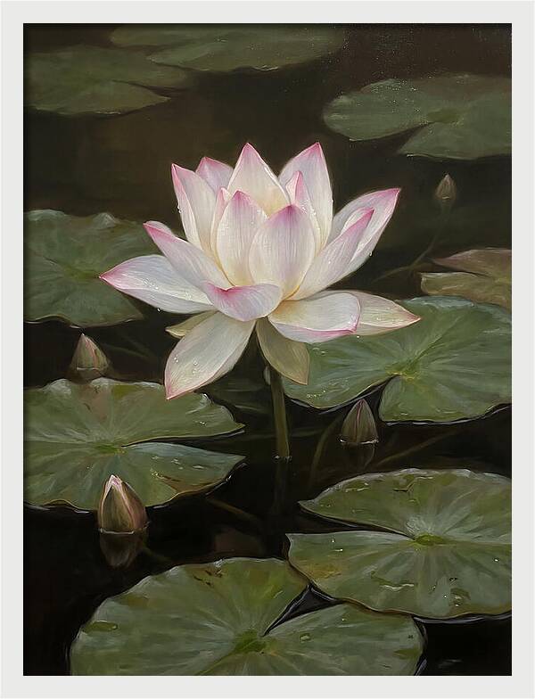 Tranquil Lotus Blossoms
