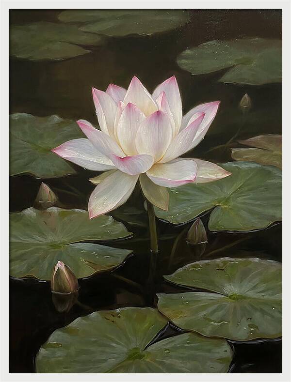 Tranquil Lotus Blossoms