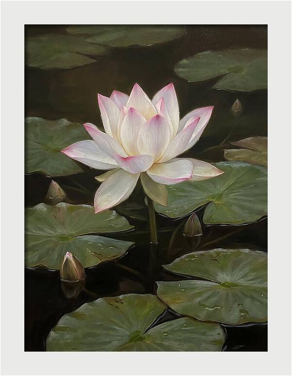Tranquil Lotus Blossoms