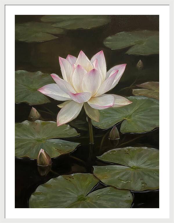 Tranquil Lotus Blossoms
