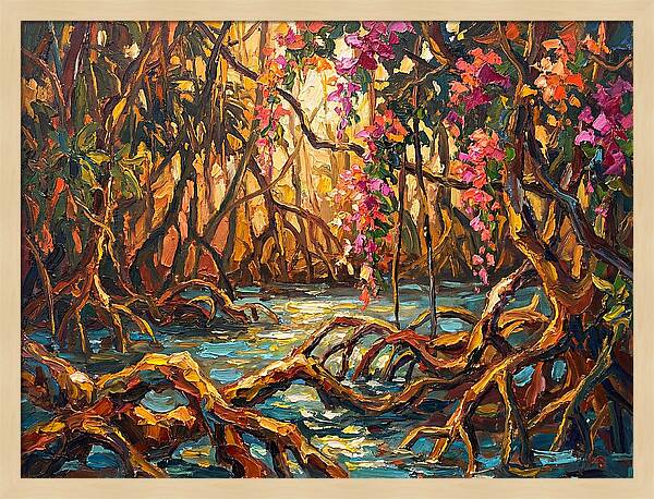 Tranquil Mangrove Reflections 5213