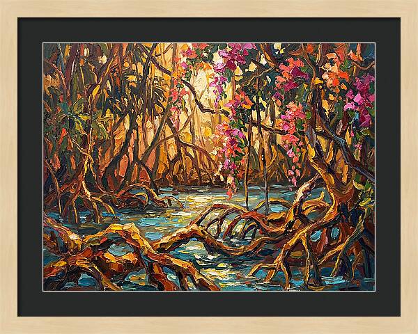Tranquil Mangrove Reflections 5213