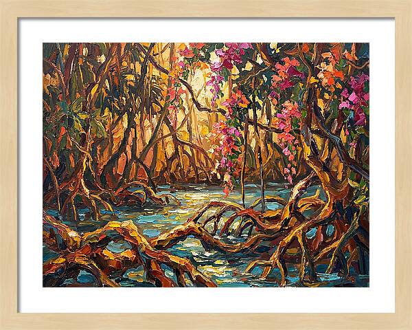 Tranquil Mangrove Reflections 5213