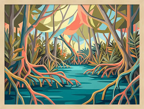 Tranquil Mangrove Waters 5228