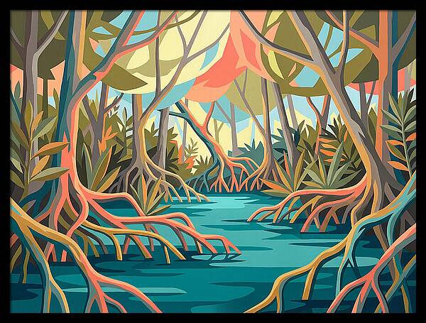 Tranquil Mangrove Waters 5228