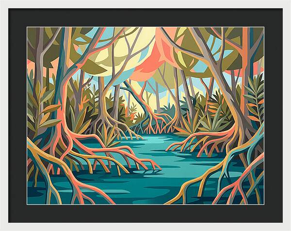 Tranquil Mangrove Waters 5228