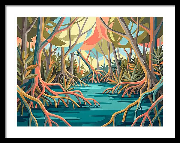 Tranquil Mangrove Waters 5228