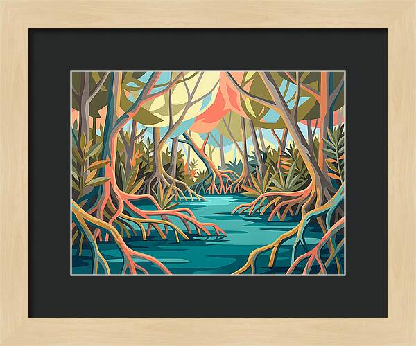Tranquil Mangrove Waters 5228
