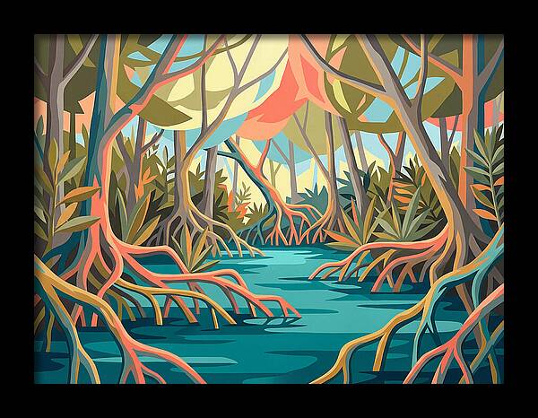 Tranquil Mangrove Waters 5228