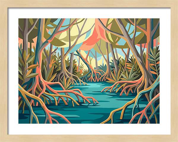 Tranquil Mangrove Waters 5228