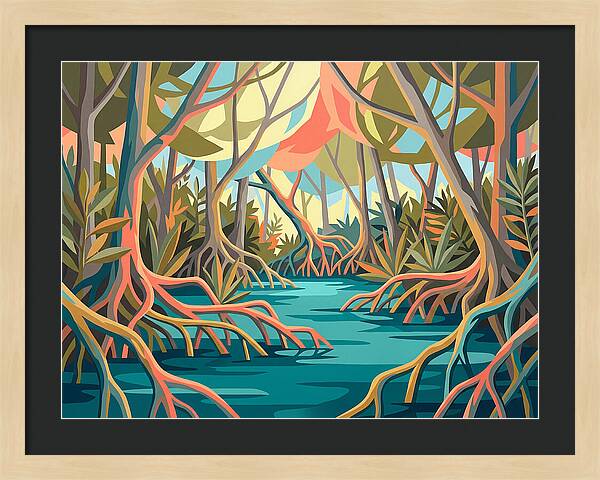 Tranquil Mangrove Waters 5228