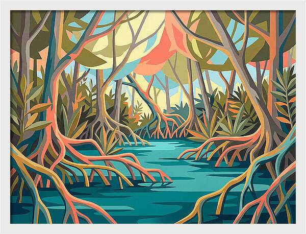 Tranquil Mangrove Waters 5228