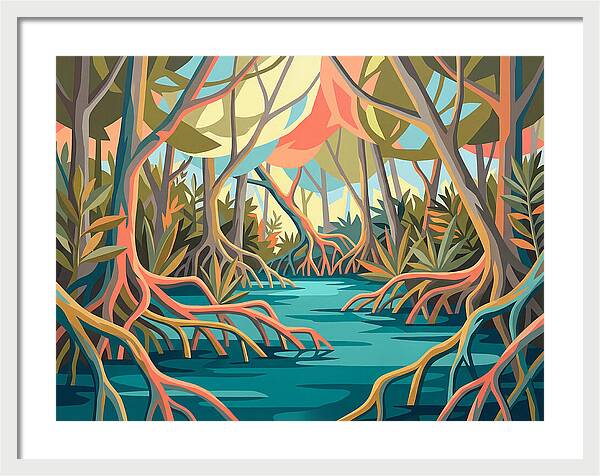 Tranquil Mangrove Waters 5228
