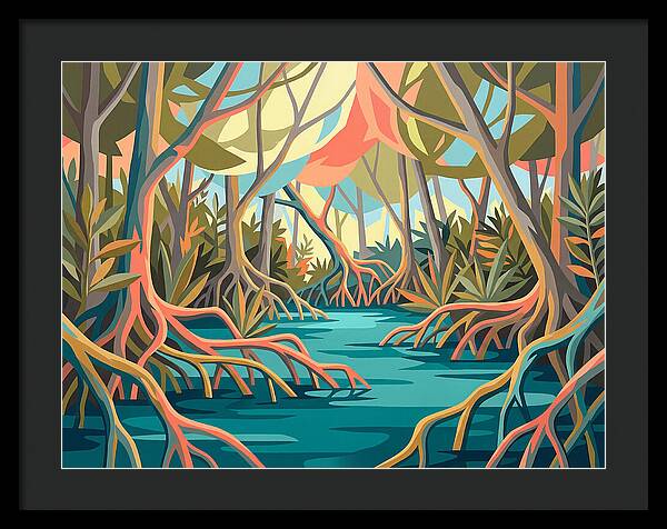 Tranquil Mangrove Waters 5228