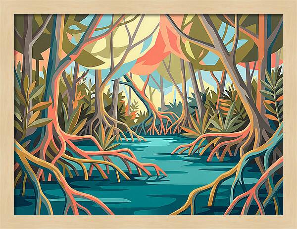 Tranquil Mangrove Waters 5228