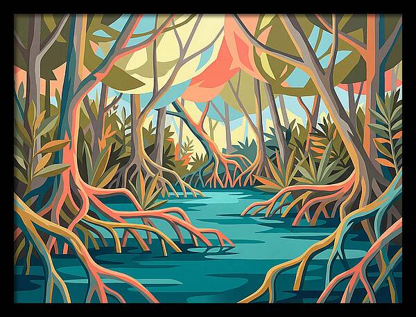 Tranquil Mangrove Waters 5228