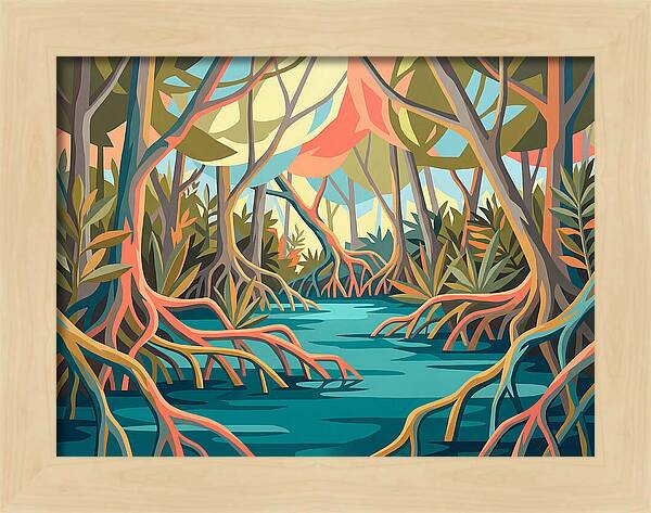 Tranquil Mangrove Waters 5228
