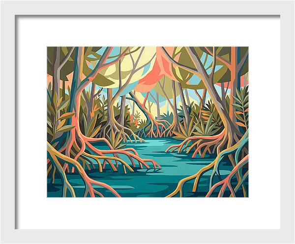 Tranquil Mangrove Waters 5228