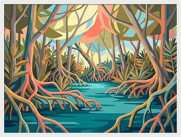 Tranquil Mangrove Waters 5228