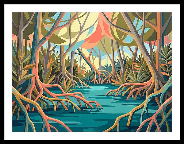 Tranquil Mangrove Waters 5228